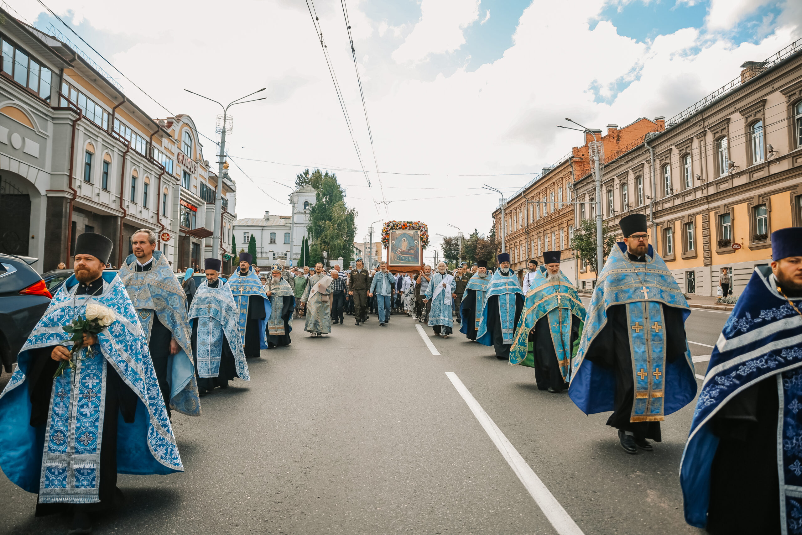 В Витебске прошли торжества в честь праздника Успения Пресвятой Богородицы
