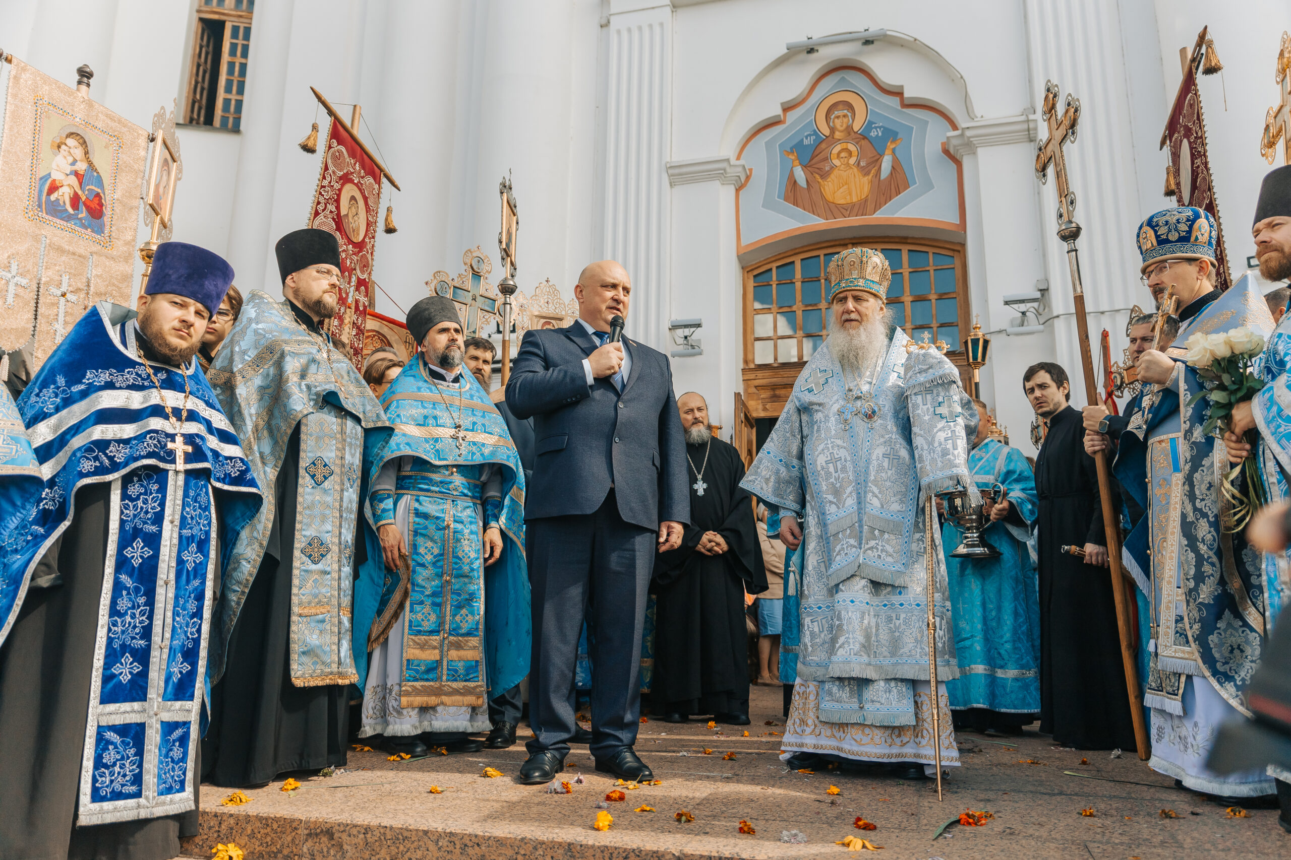 В Витебске прошли торжества в честь праздника Успения Пресвятой Богородицы